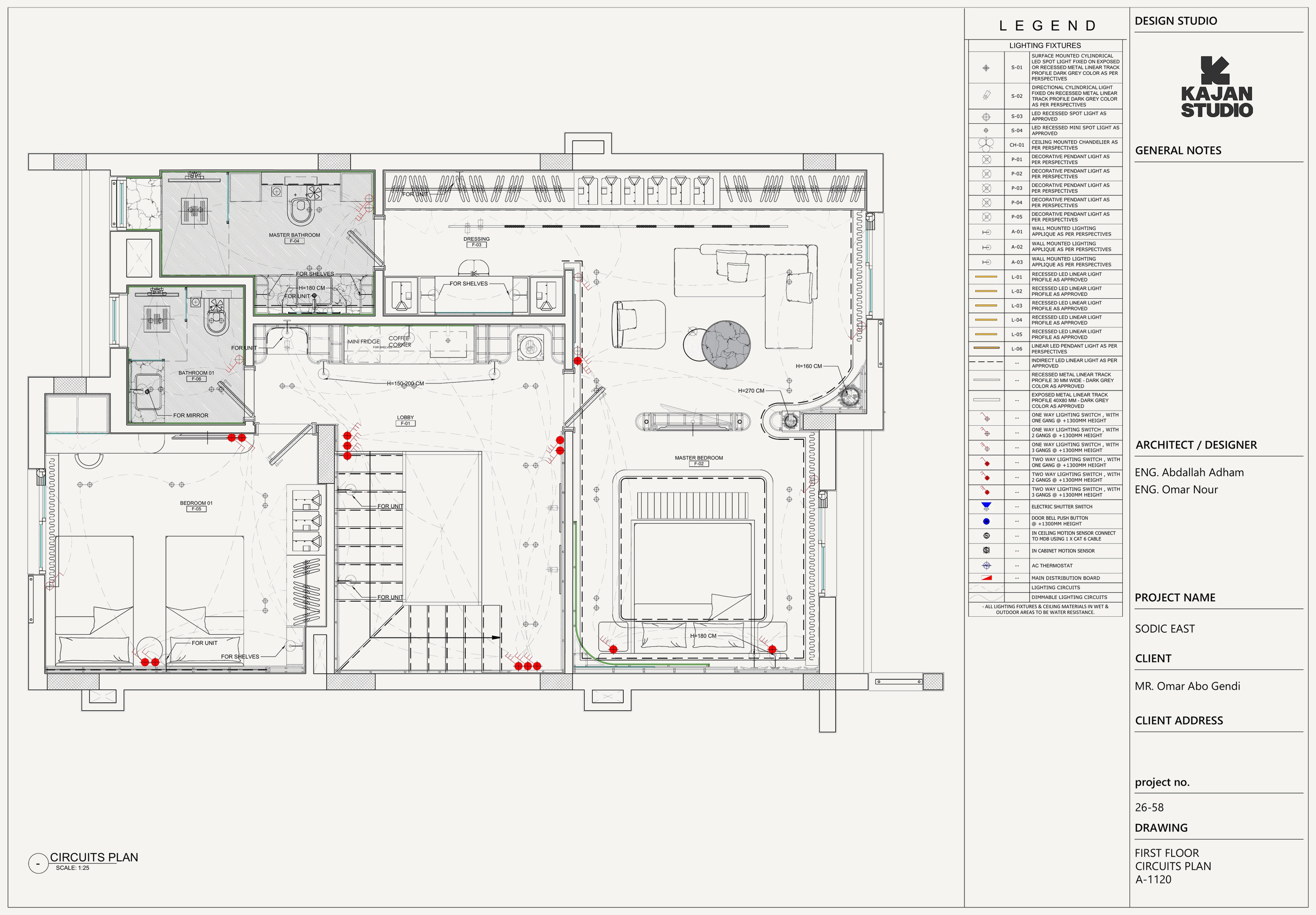 Technical drawing Circuits Plan — Plans